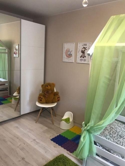 Оформление квартиры придумывали самостоятельно, вот что по итогу у нас вышло.