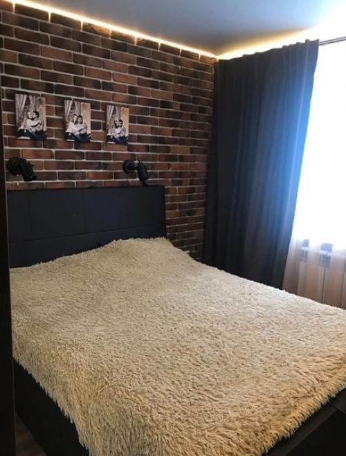 Оформление квартиры придумывали самостоятельно, вот что по итогу у нас вышло. 02