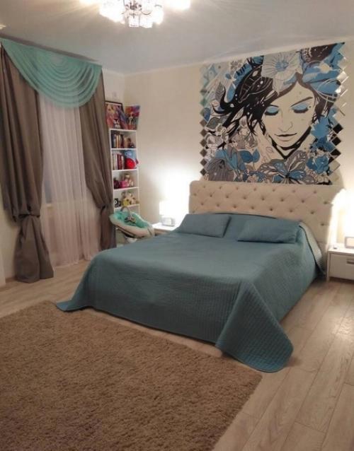 Простенький и стильный ремонт нашей евродвушки.