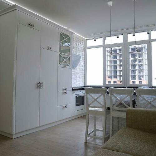 Такой ремонт кухни мы закатили себе. 01