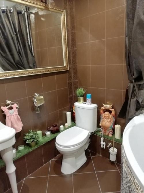 Такой интерьер мы у себя в санузле сделали. 02