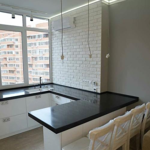 Такой ремонт кухни мы закатили себе. 02