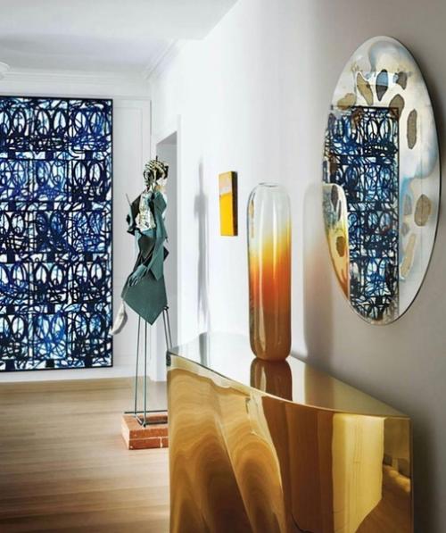 Современный стиль в квартире на Манхеттене.