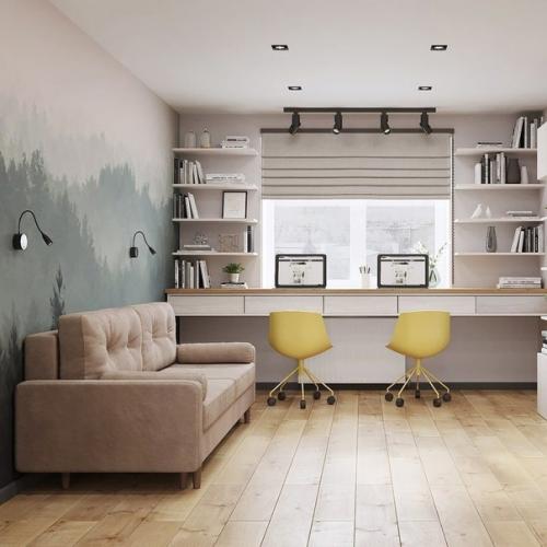 Еще один дизайн проект для однокомнатной квартиры. 02