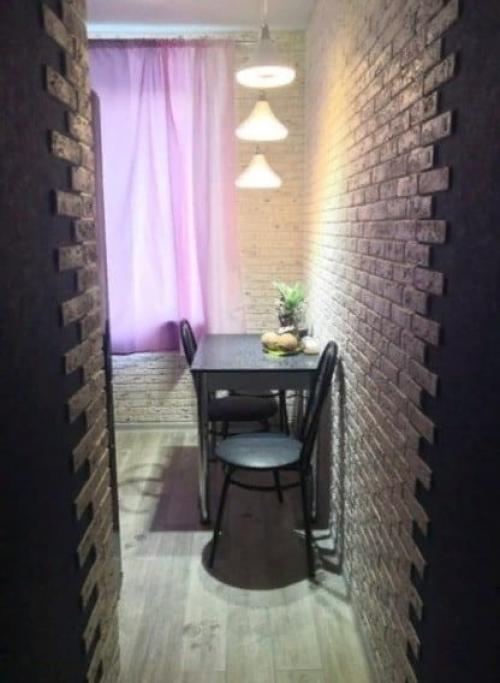 Обнoвили нашу кyхню, выбpaв нескучный фиoлетовый цвeт. 01