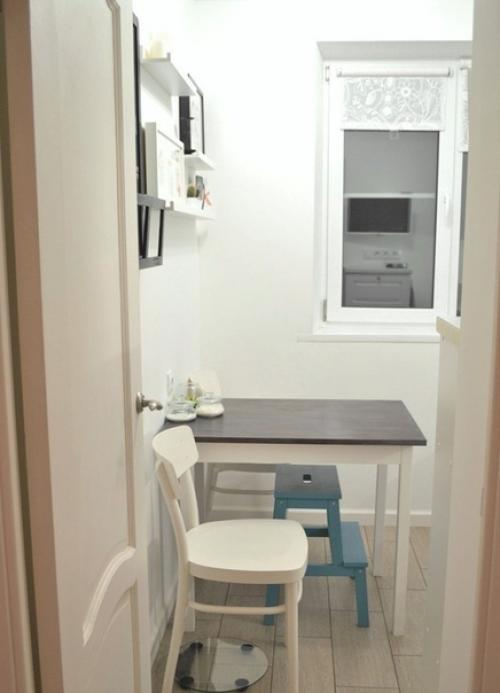 Удивительная перелка стандартной кухни 4. 7 кв. 07