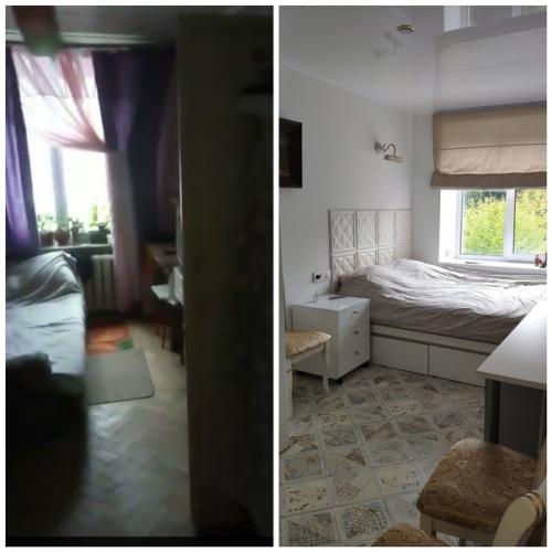 Наглядно показываем нашу квартиру, что в ней было и что мы сделали. 05