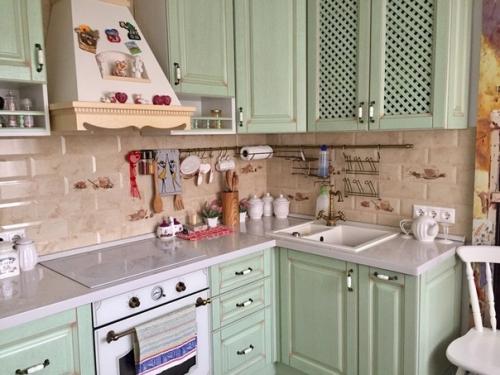 Моя кухня.  Прованс в чистом виде) место для уединения и отдыха, если кухня может быть такой. 03