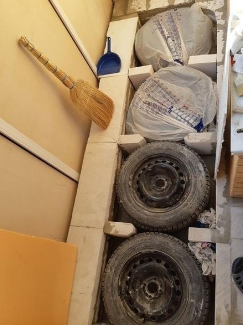 Поработал над своим балконом. 01