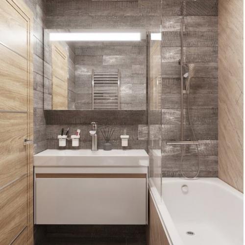 Еще один дизайн проект для однокомнатной квартиры. 07