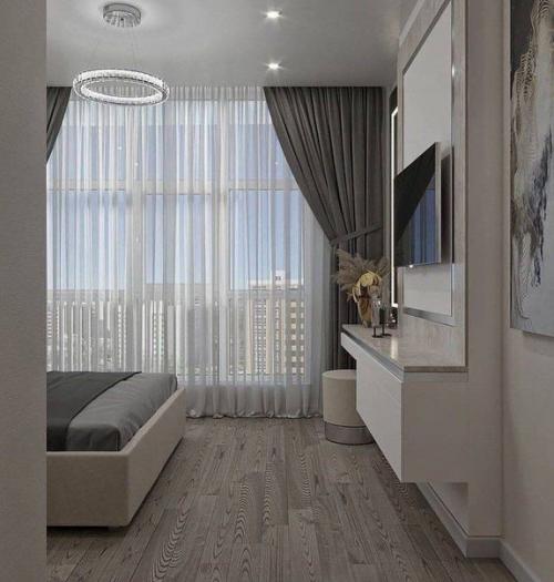 Чудесная спальня с гардеробной. 02