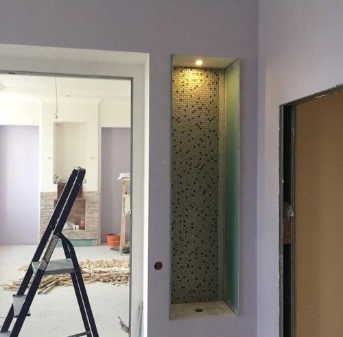 Ремонт на кухне.  Делали сами. 02