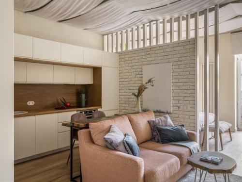 Живем в Москве, обустроили квартиру в скандинавском стиле, 37 кв.