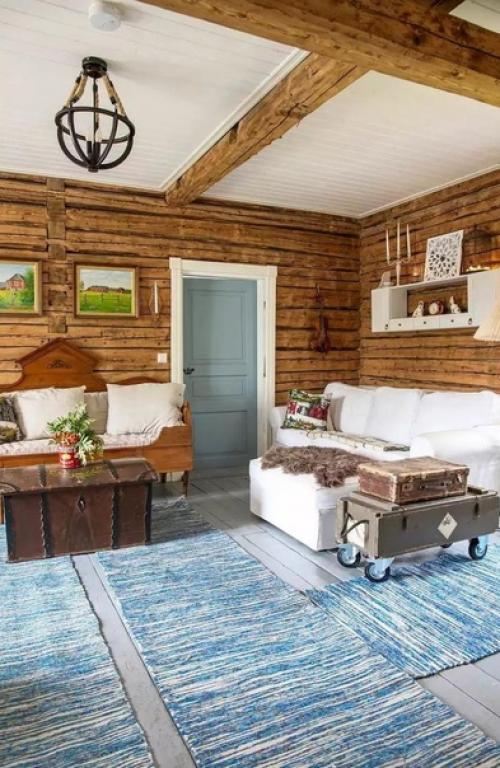 Молодая пара купила старую фабрику, и приложив кучу усилий, души и денег, превратила ее в уютный коттедж. 03