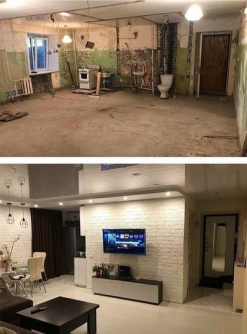 Переделка хрущевки может быть большим вызовом, но это возможно и очень успешно, если подойти к делу с правильной стороны. 
