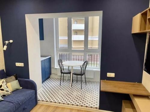 Ремонт этой студии обошелся нам в 300 000 р, куда еще вошла работа дизайнера, нам хотелось чего то необычного. 01