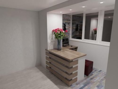 Решили объединить лоджию с комнатой, теперь пространства побольше стало. 01