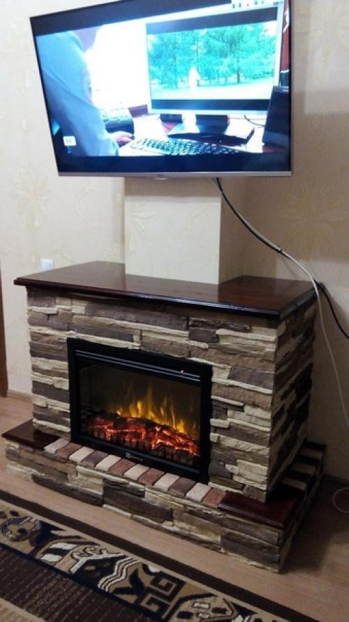 Процесс создания декоративного камина для обеспечения уюта во всем доме. 06