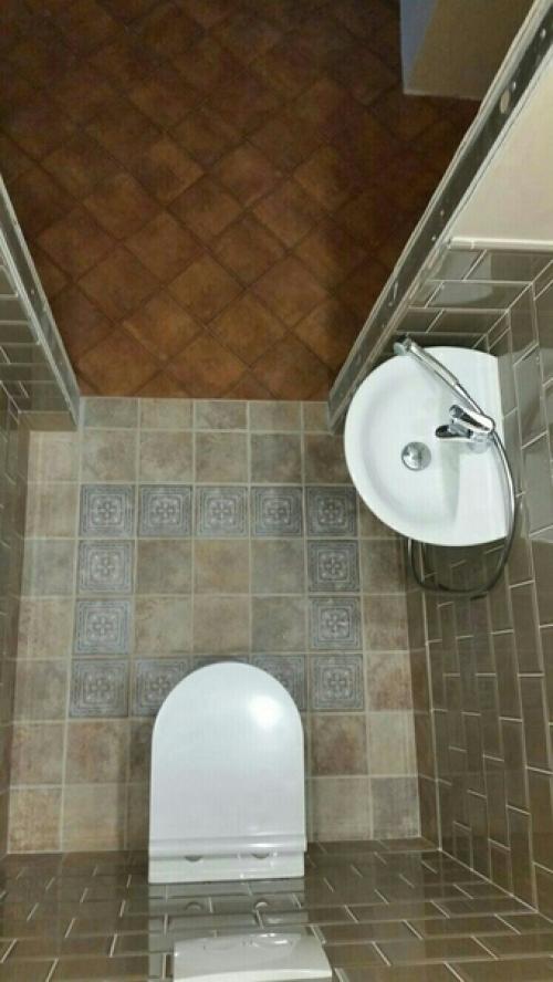 Результат проделанной работы по ремонту туалета в моей квартире показываю. 03