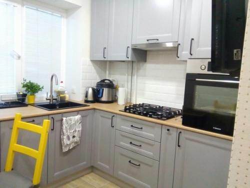 Наша кухня в хрущевке, площадь 5, 6 кв. 01