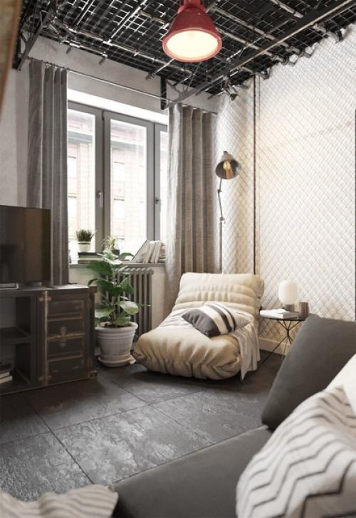 Такую студию спроектировали дизайнеры в Ростове на Дону. 02