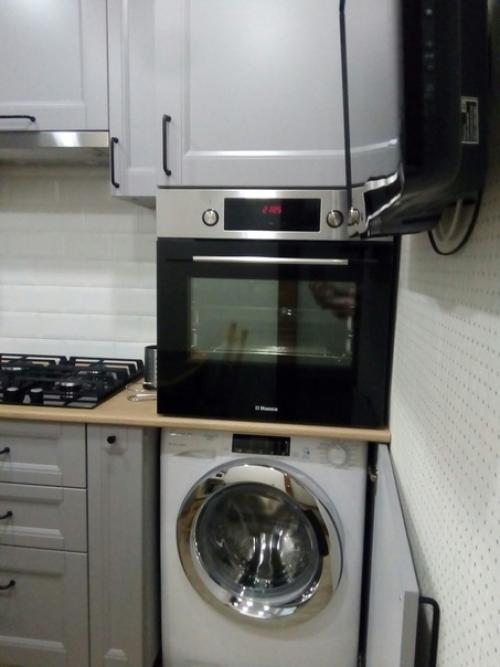 Наша кухня в хрущевке, площадь 5, 6 кв. 02