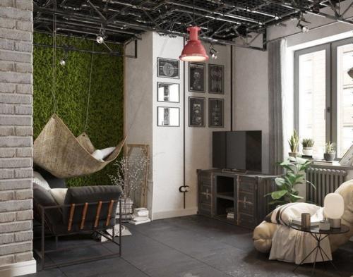 Такую студию спроектировали дизайнеры в Ростове на Дону.