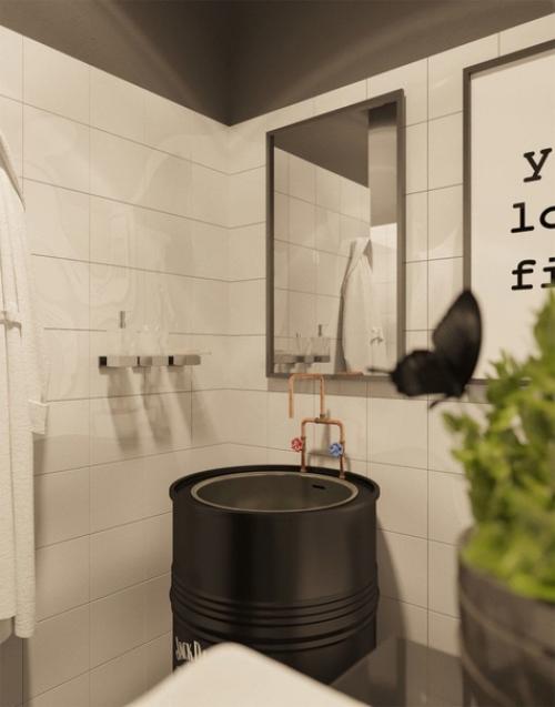 Такую студию спроектировали дизайнеры в Ростове на Дону. 07