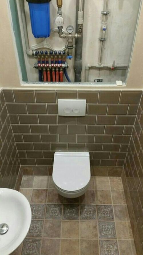 Результат проделанной работы по ремонту туалета в моей квартире показываю. 01