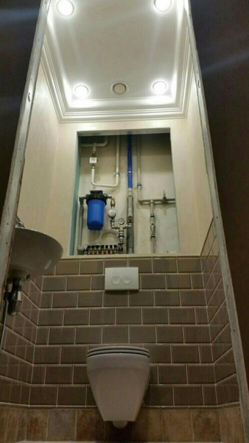 Результат проделанной работы по ремонту туалета в моей квартире показываю. 05