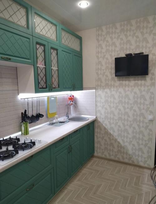 Мы с мужем вложили большие силы в наш новый ремонт кухни. 04