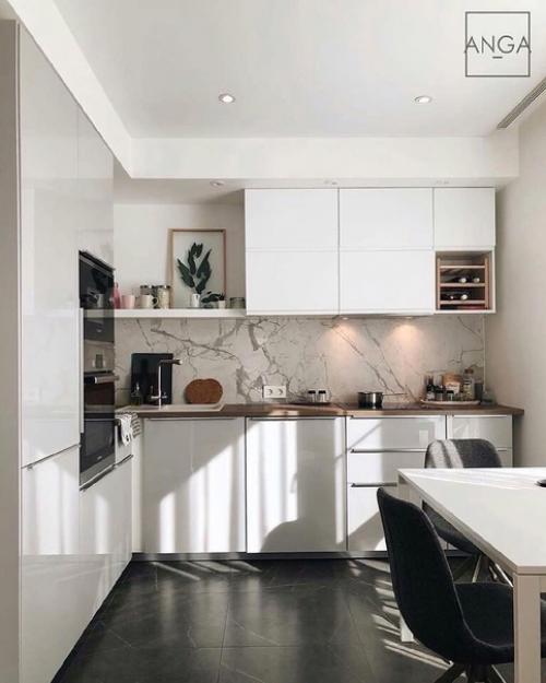 Однокомнатная квартира с весьма продуманным разграничением пространства. 06