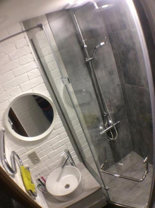 Наши мини ванная комната с туалетом.