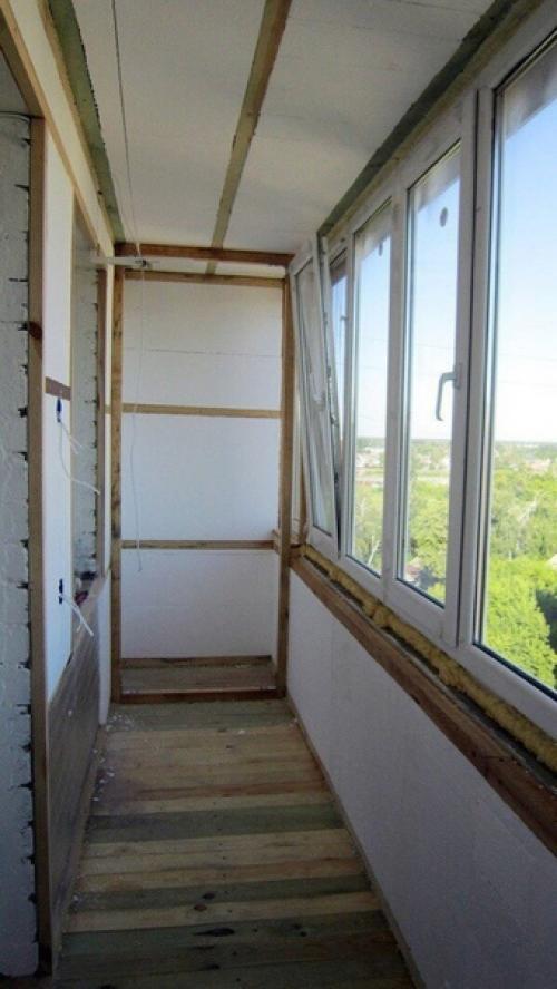 Процесс приведения в порядок нашей лоджии. 05