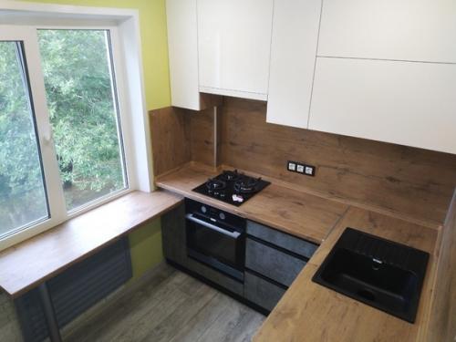 Отремонтировали кухню.  Мы обживаем. 05