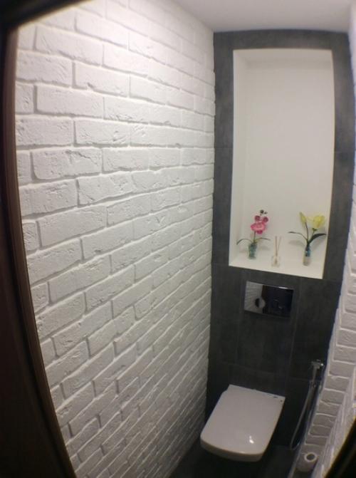 Наши мини ванная комната с туалетом. 09