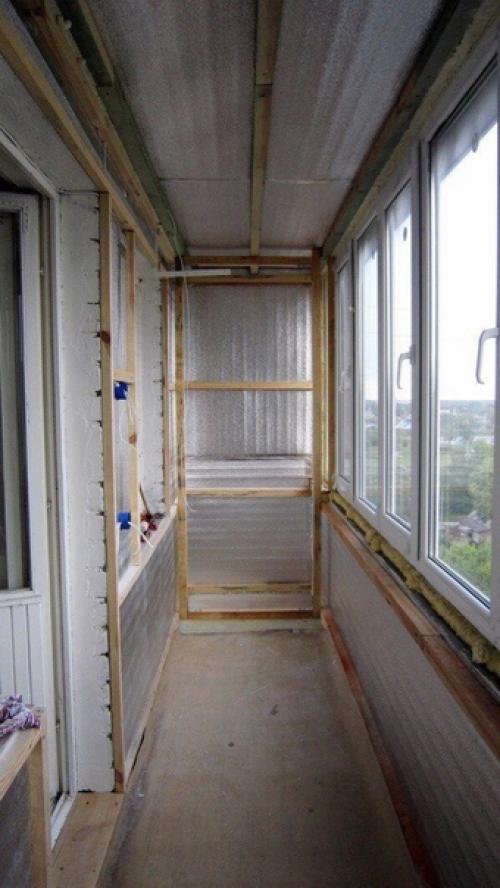 Процесс приведения в порядок нашей лоджии. 04