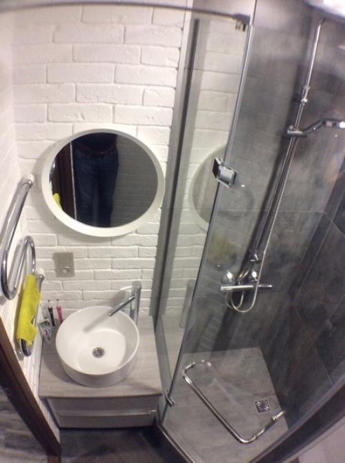 Наши мини ванная комната с туалетом. 04