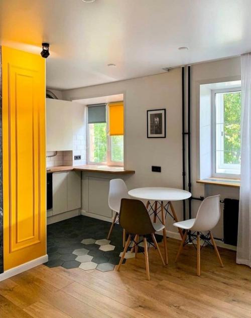 Хрущевку можно изменить до неузнаваемости если сильно захотеть. 01