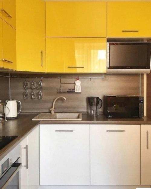 Во время ремонта пришла в голову идея, разбавить интерьер оранжевым цветом. 02