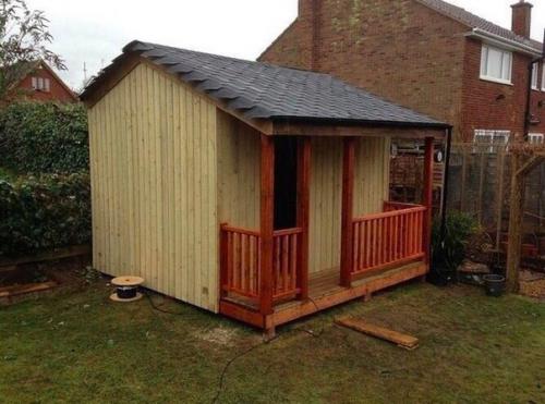 Как то сидел смотрел кино и подумал, а почему бы мне не замутить свой кинотеатр на участке? 01