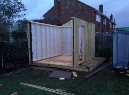 Как то сидел смотрел кино и подумал, а почему бы мне не замутить свой кинотеатр на участке?