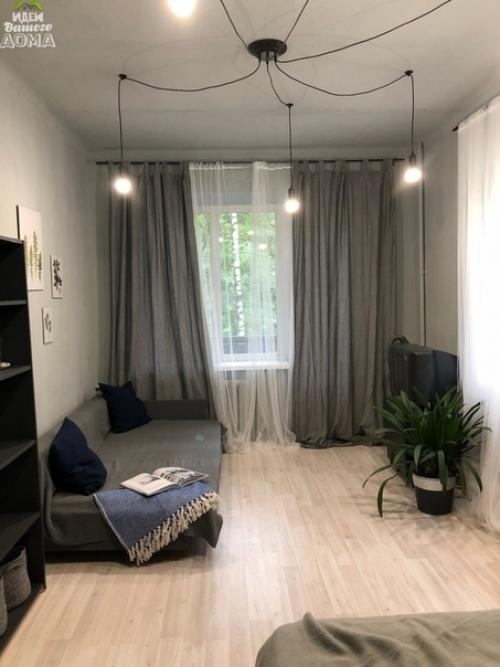 Сдeлaли peмонт.  Мне кажется, что очень стильно получилось. 05