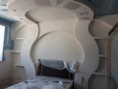 Вот так мы себе спальную комнату оформили. 04