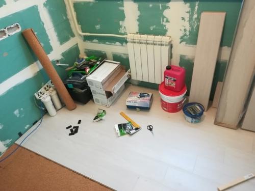 Небольшая история о том, как я впервые делал ремонт у себя в квартире. 06