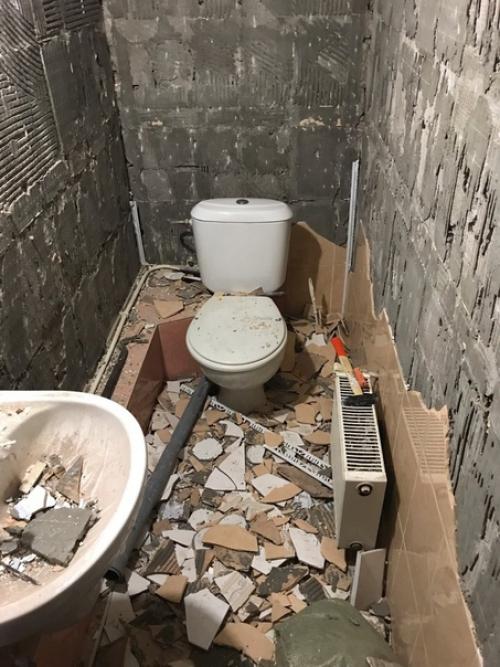 Немного о том, как мы приводили в порядок некоторые места в нашем доме. 01