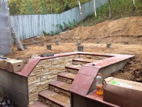 Такую баньку я на участке отстроил.