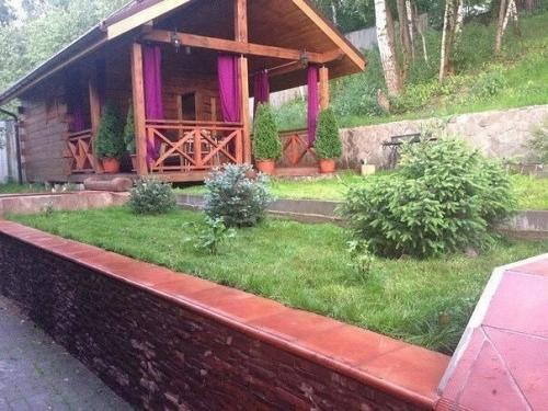 Такую баньку я на участке отстроил. 07