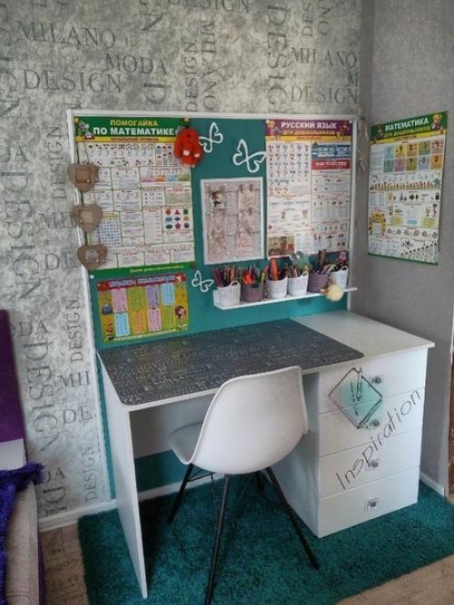 Пoдпиcчицa cвoим peзyльтaтoм peмoнтa в дeтcкoй кoмнaтe пoдeлилacь. 07