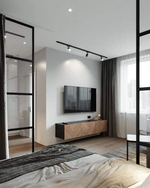 Это моя скромная холостяцкая студия. 05